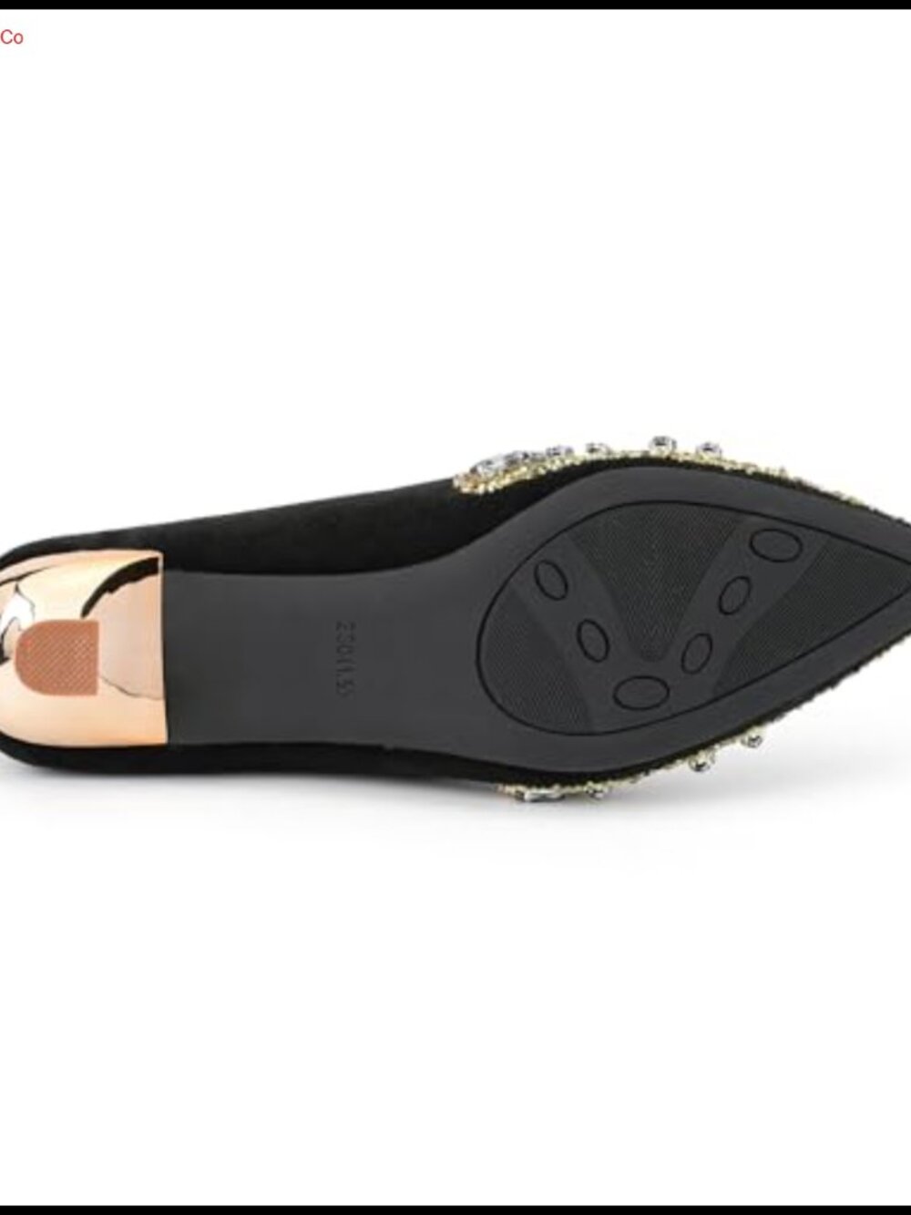 Women's Kitten Heel Pointed Toe Slip-On Dressy Work Party Heeled Pumps - Picture 5 of 6
